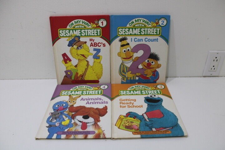 On My Way With Sesame Street My ABC’s Volume 1-4