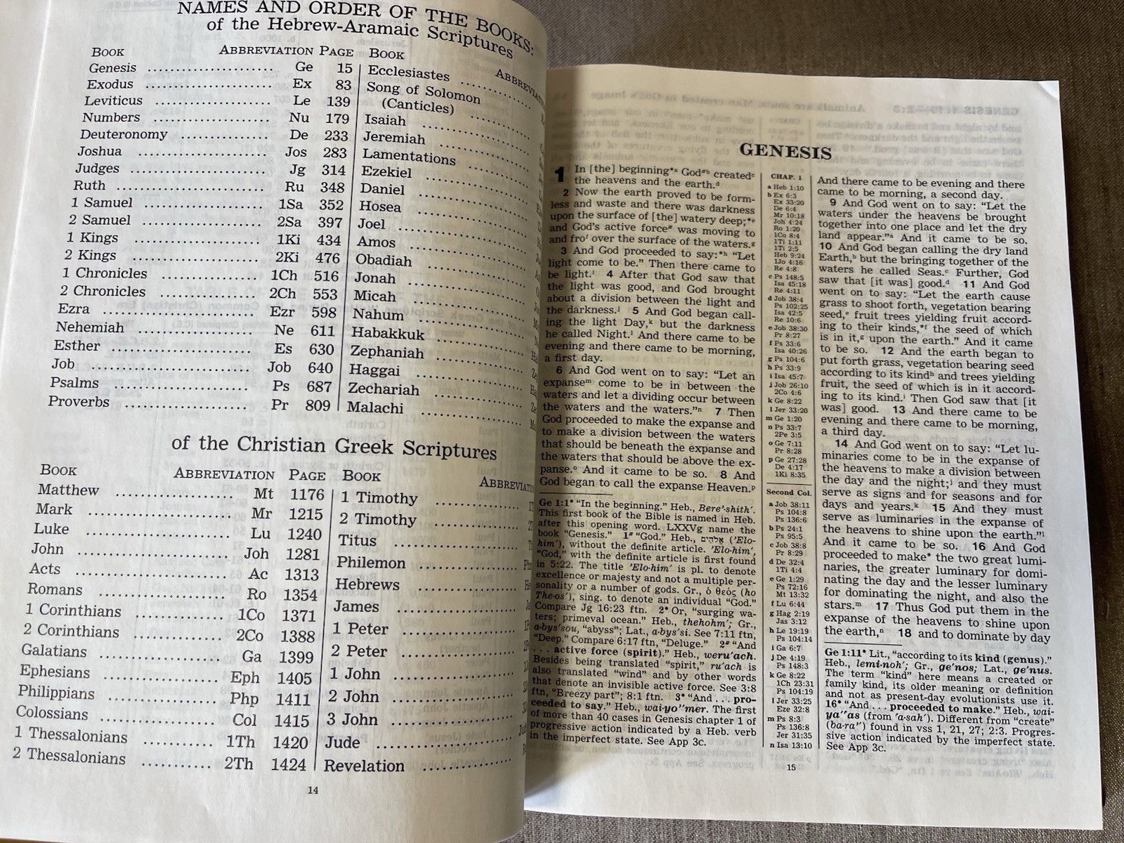 1984 HB New World Translation of the Holy Scriptures, Watchtower Edition Revised
