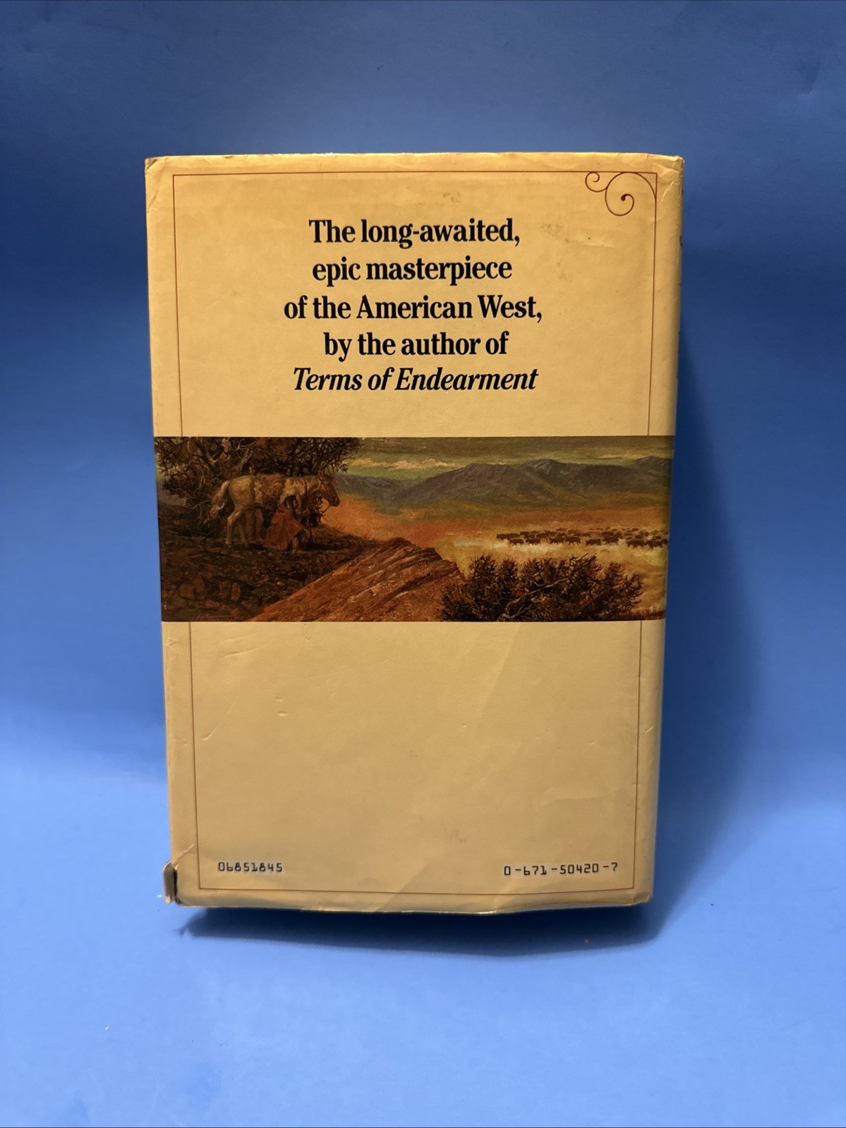 LONESOME DOVE ~ LARRY MCMURTRY (1985) 1st Printing w/ Error VERY GOOD HC/DJ