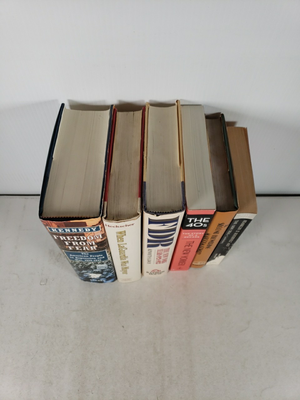 United States History 1920s through 1940s (6 Book Lot) Depression, FDR, New York