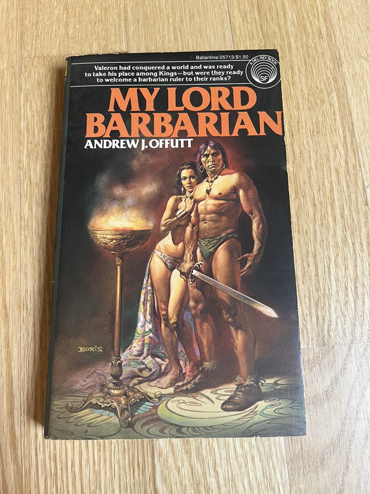 My Lord Barbarian by Andrew J. Offutt 1977 Del Rey Paperback 1st Edition