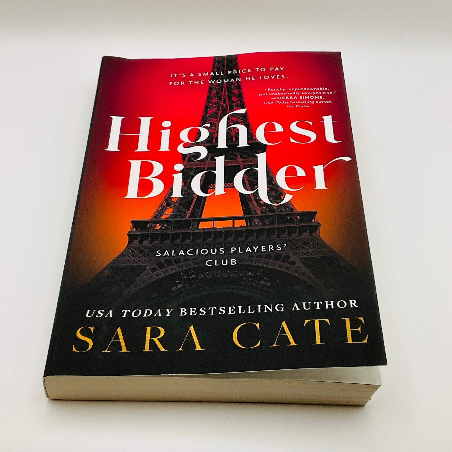 Highest Bidder Sara Cate 2022 Salacious Players‘ Club Romance Sourcebooks