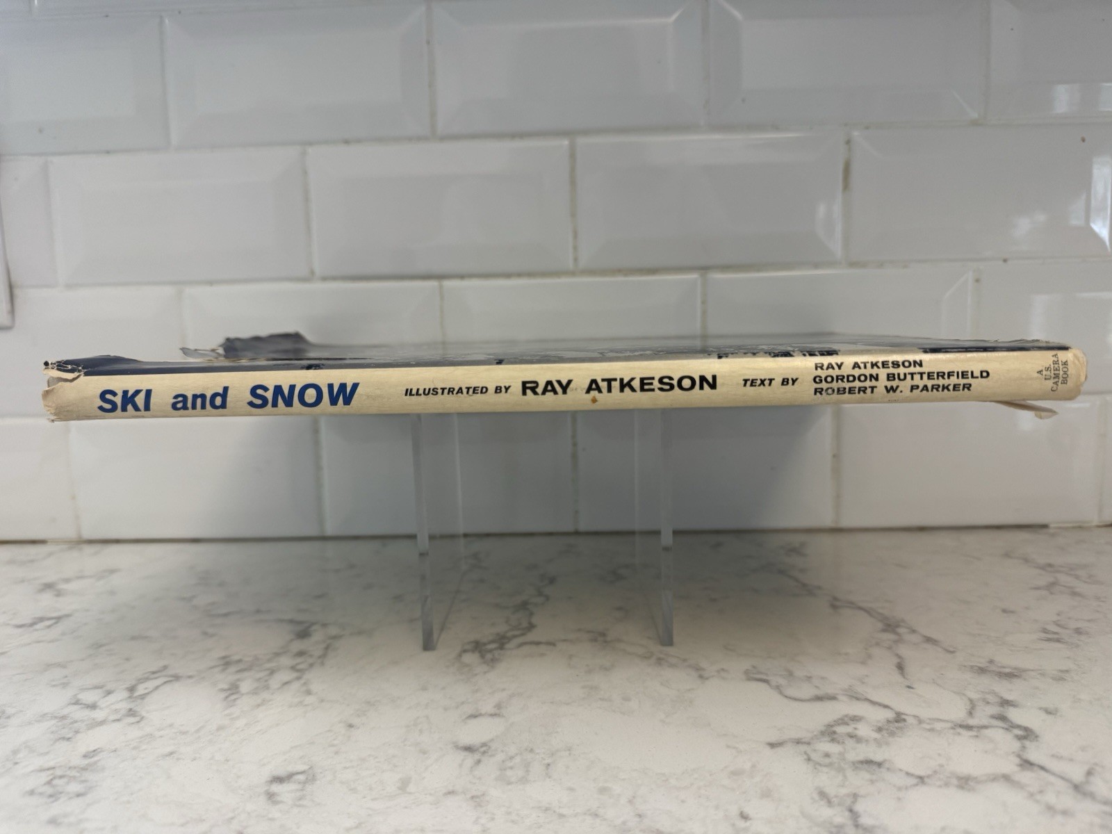 Ski And Snow. By Ray Atkeson. Hard Cover With Jacket. 1960. 1st Edition. 12”