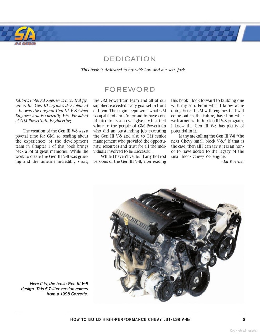 How to Build High-Performance Chevy LS1/LS6 V8s Book – Gen3 4.8L 5.3L 5.7L 6.0L
