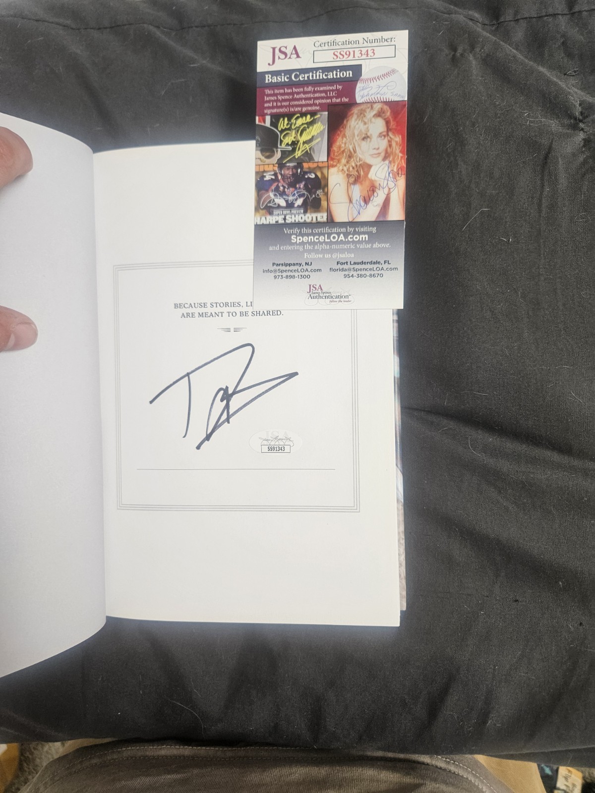 The Storyteller SIGNED Dave Grohl Book 2021 Hardcover Foo Fighters Nirvana