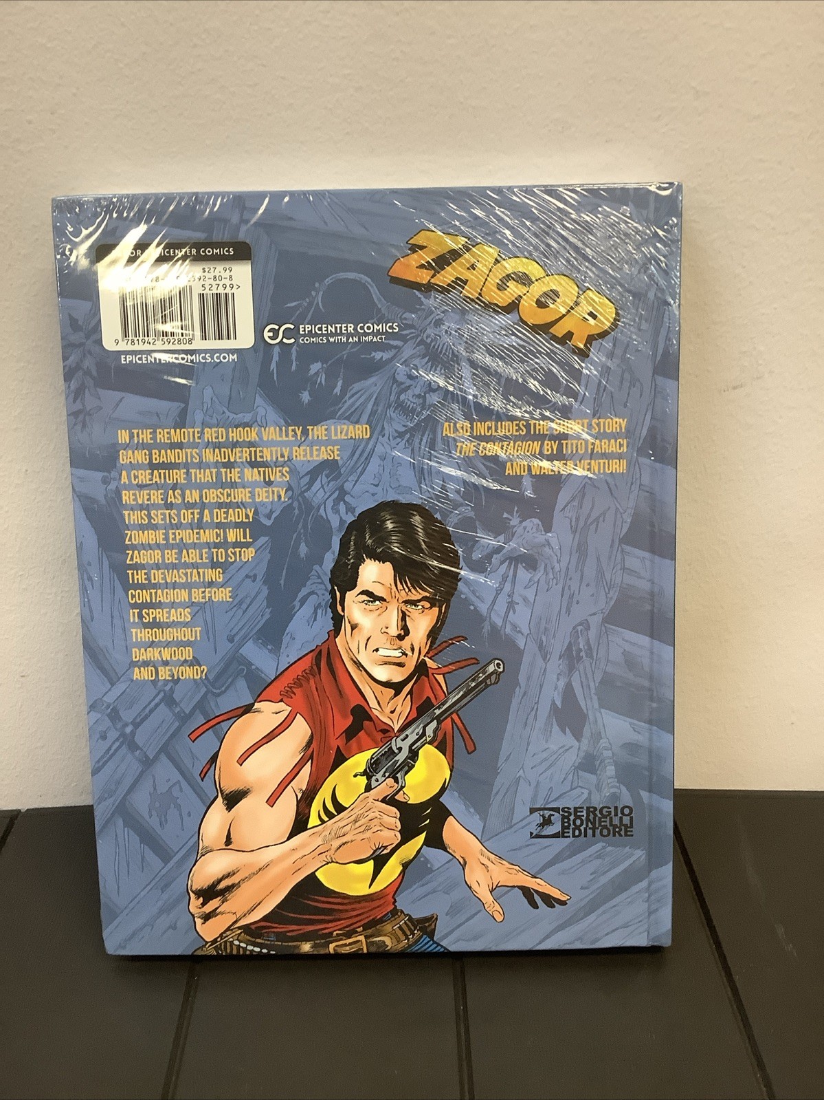 Zagor: Zombies in Darkwood (2025 Hardcover), Marolla, Bisi SEALED
