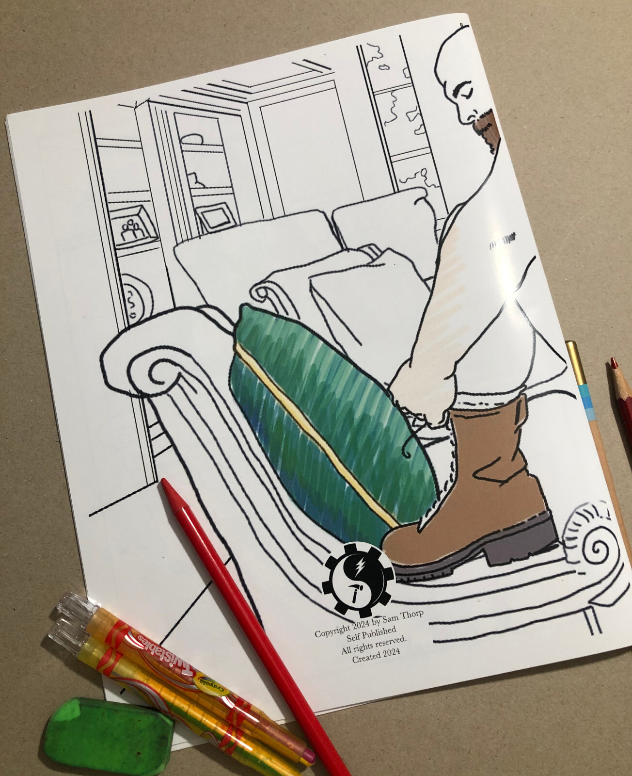 Adult Coloring Book