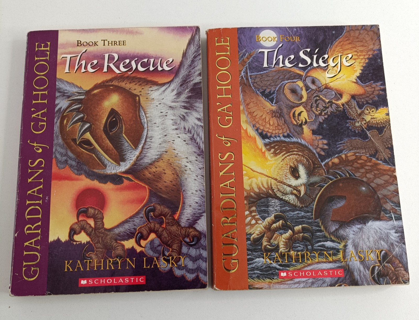 Guardians of Ga’Hoole Kathryn Lasky Bulk Lot 1 3 4 5 7 8 9 12 13 14 + Guide Book