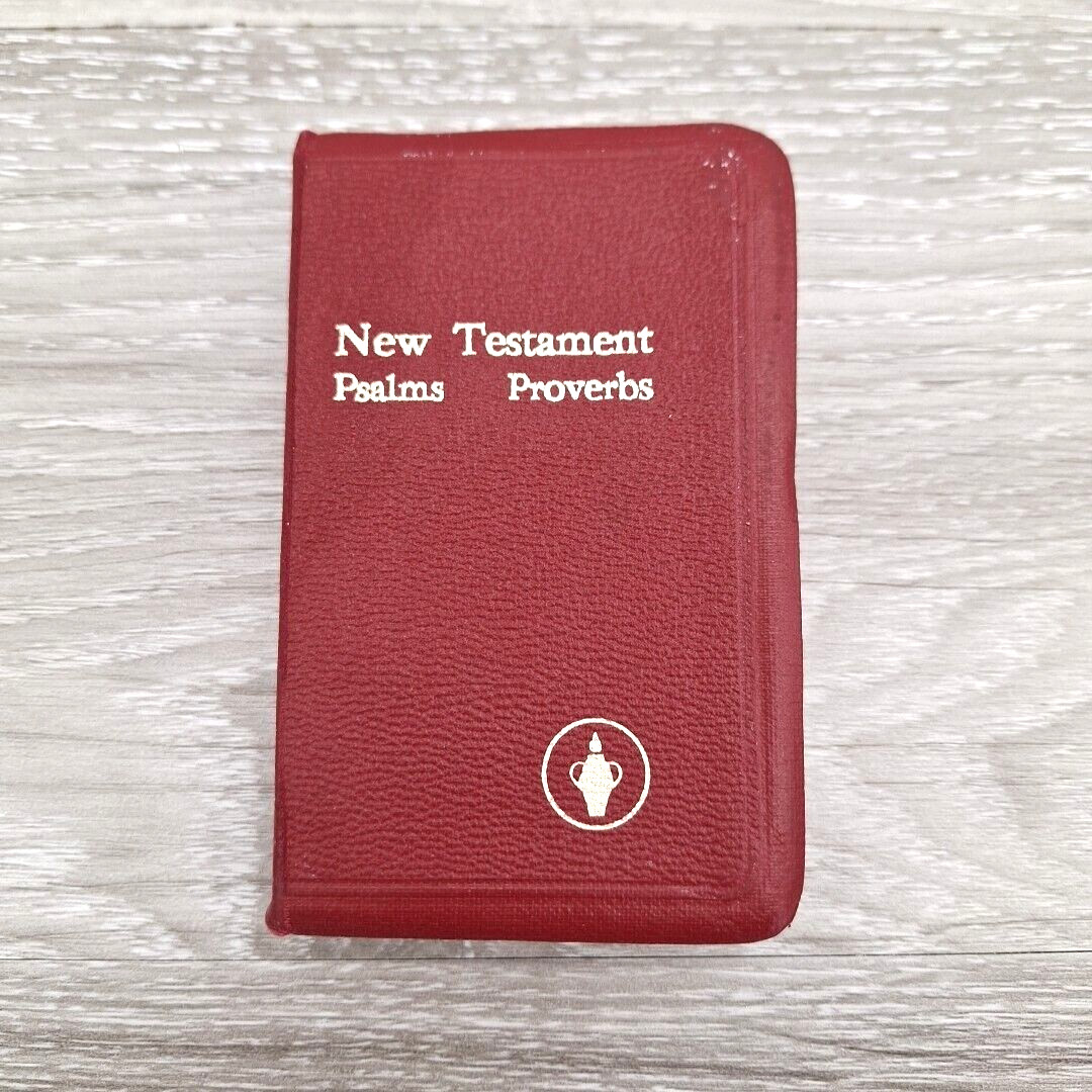 Mini New Testament Of Our Lord and Saviour Jesus Christ Psalms Proverbs 1970
