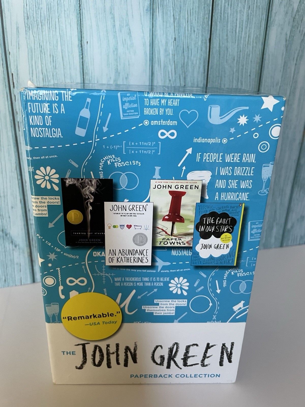 Paperback John Green Boxed Set by John Green (2012) 4 Vol. PB Collection