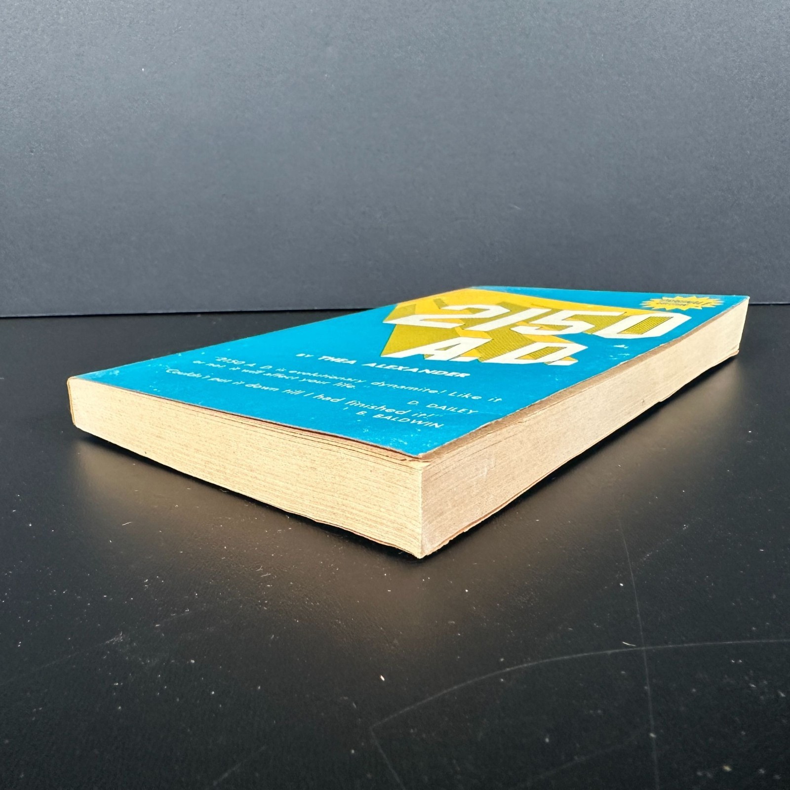 Vintage 1971 Original Edition 2150 A.D. by Thea Alexander Paperback Future Novel