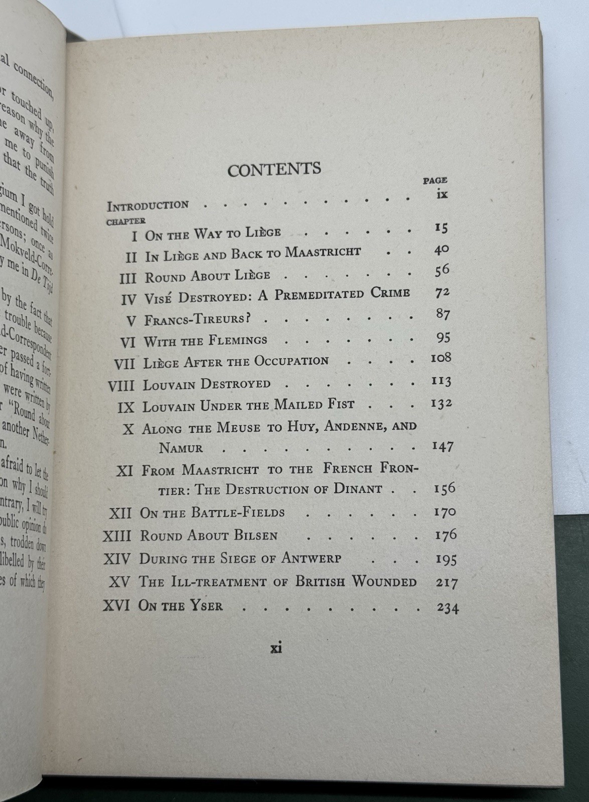 The German Fury In Belgium, Mokveld, WORLD WAR I,Original Dust Cover, 1st USA Ed