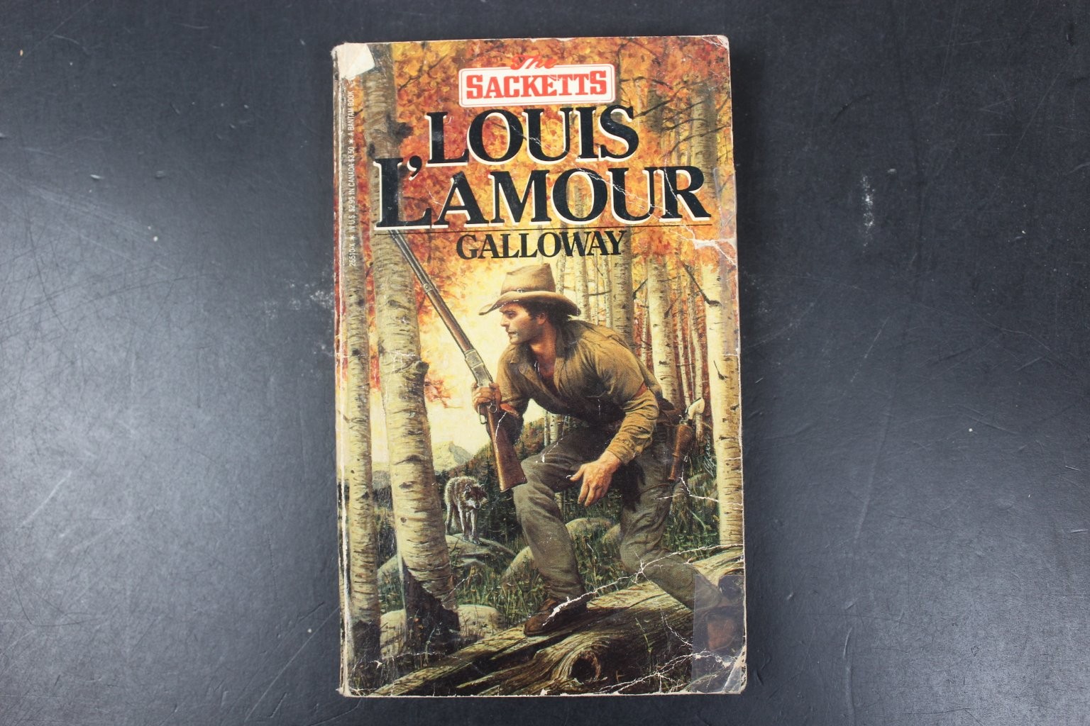 Galloway Louis L’Amour 1986 The Sacketts Western Adventure Bantam Books PB