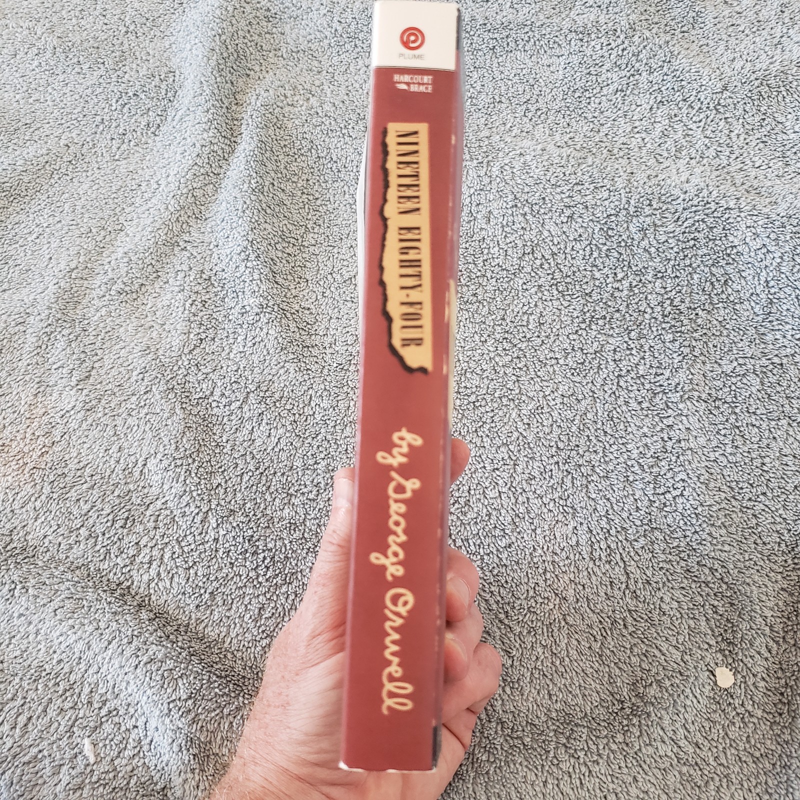 1984 Orwell – Brave New World Huxley – Fahrenheit 451 Bradbury / 3-book Lot