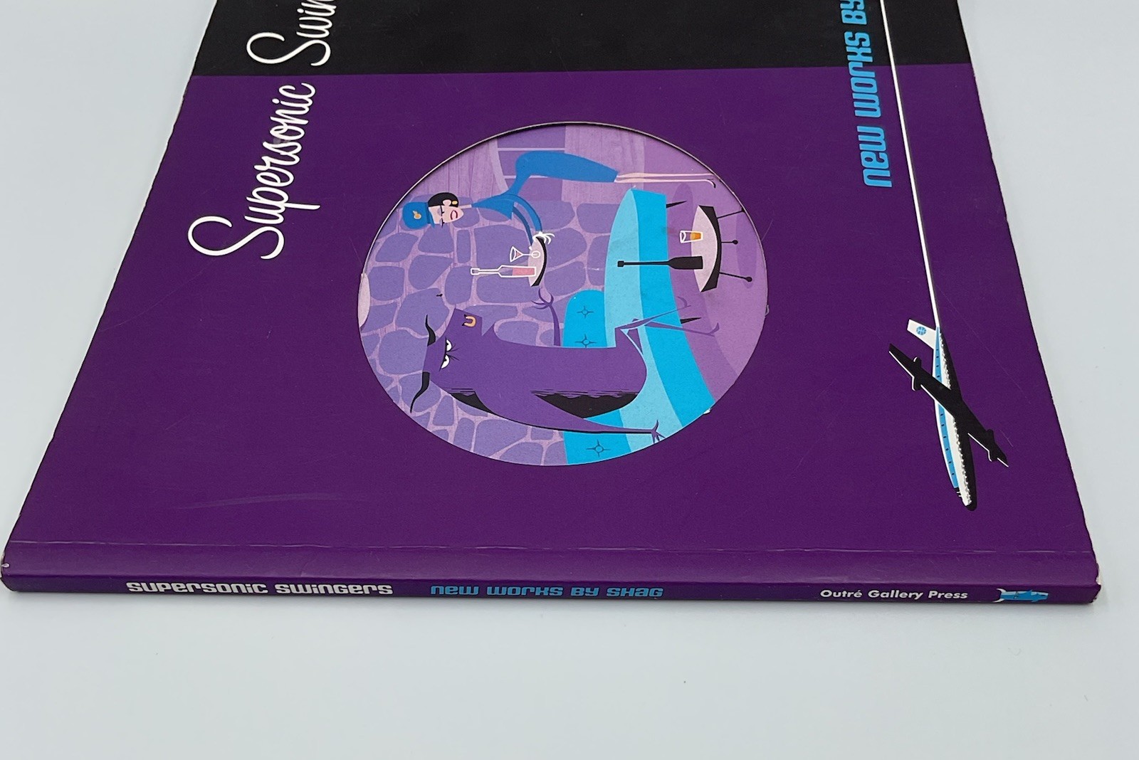 Shag Supersonic Swingers New Works Signed READ DESCRIPTION IMPERFECTIONS