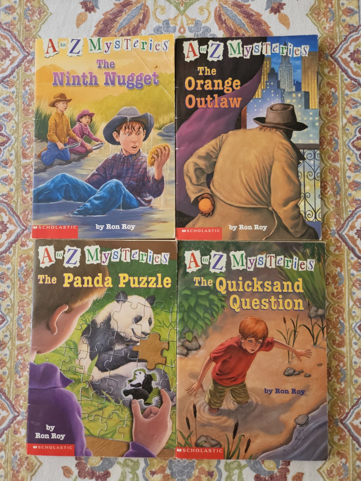 Lot of 18 A to Z Mysteries Rob Roy Children’s Paperback Books Chapter Ages 6-9