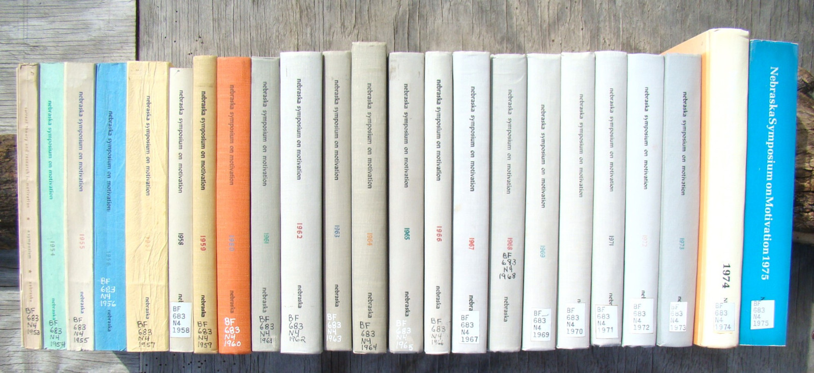 Nebraska Symposium On Motivation ~23 Vols 1953-75~ Animal Experiments Sex Gender