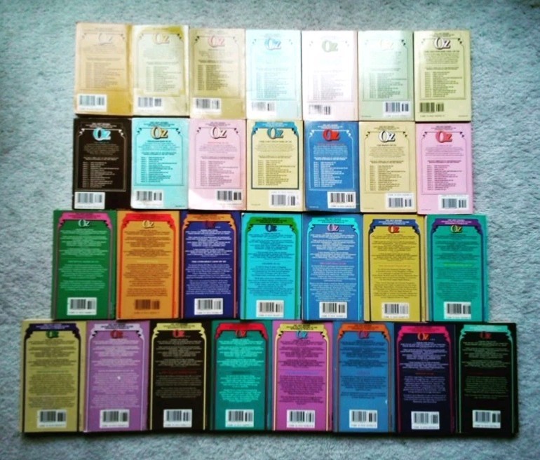 OZ Series Del Rey Paperback Lot #1-29 (Frank Baum/Ruth Thompson)