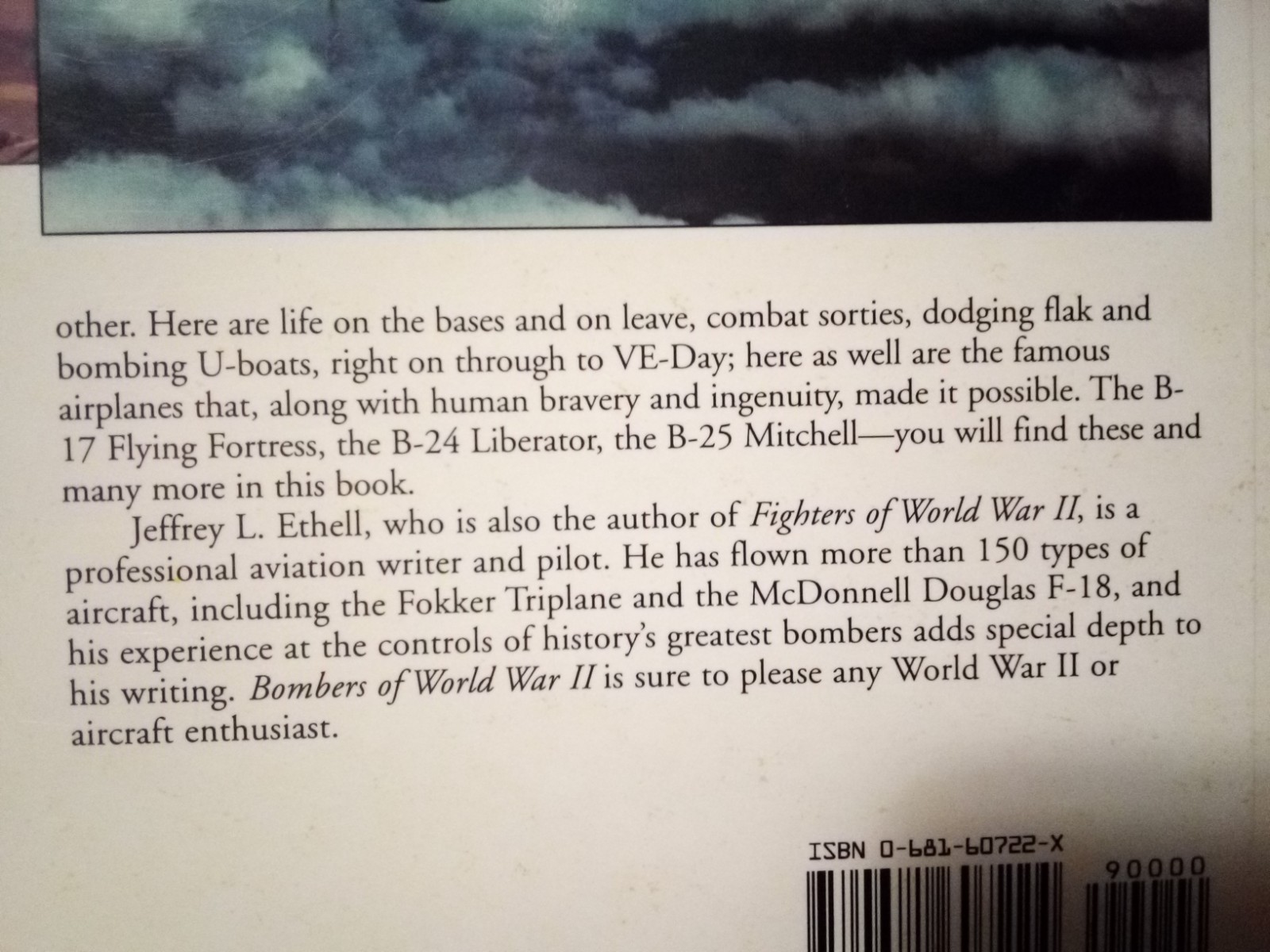 (COBP) „BOMBERS OF WW II (2) by JEFFREY L. ETHELL“ / TPB / 180 PAGES / 1994