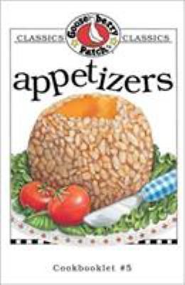 Appetizers Cookbook – paperback, Gooseberry Patch, 1931890064