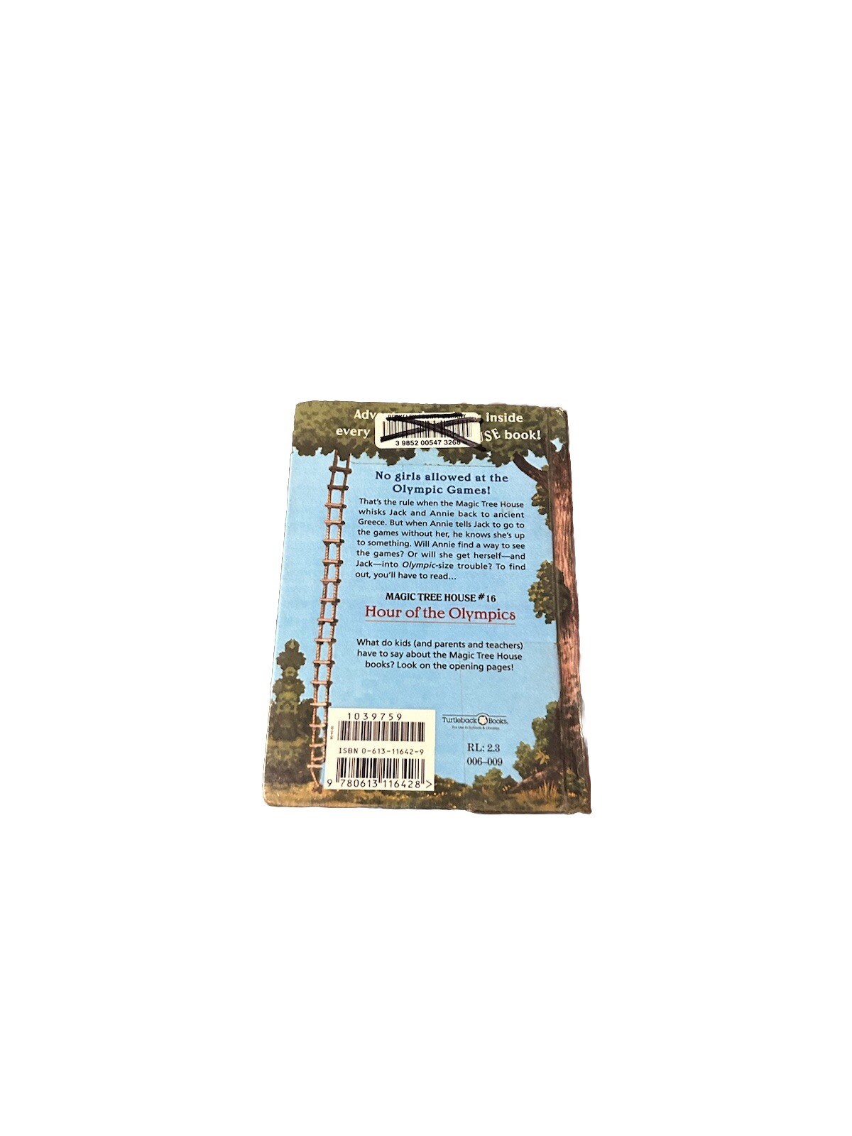 Magic Tree House Ser.: Hour of the Olympics by Mary Pope Osborne Hardcove
