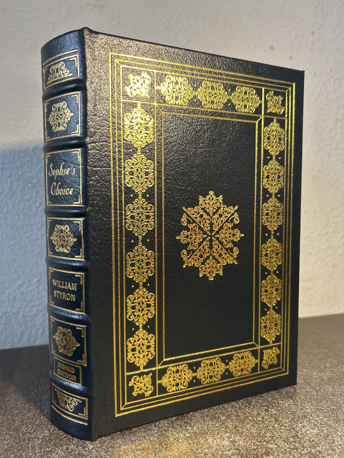 Sophie’s Choice SIGNED by William Styron Easton Press leatherbound