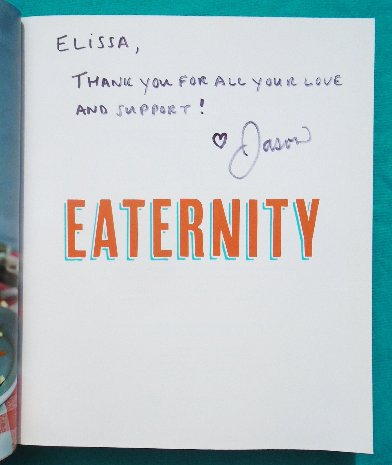 „Eaternity“ by Jason Wrobel ©2016 Softcover 150+ Vegan Recipes 381 Pages NEW