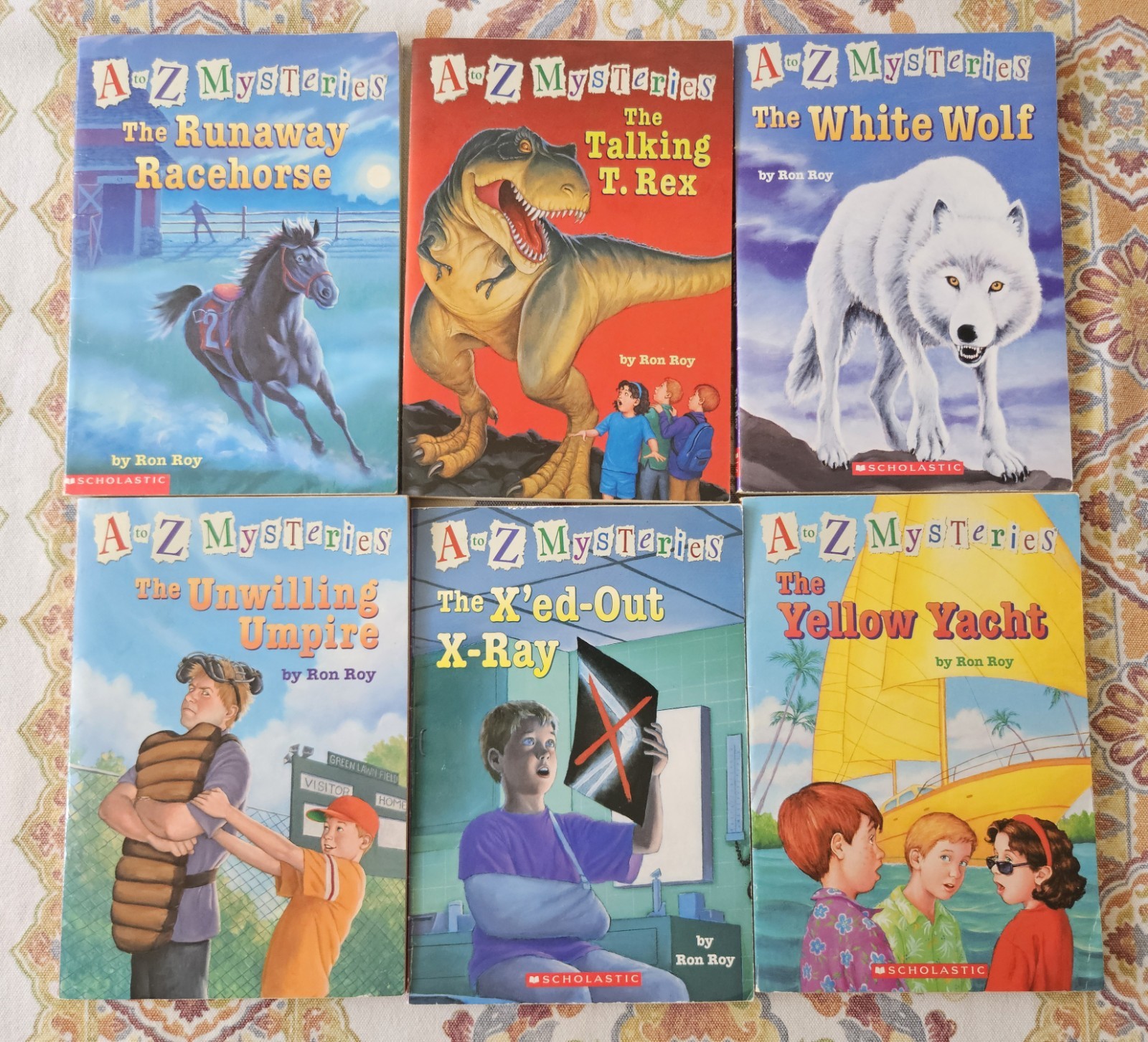 Lot of 18 A to Z Mysteries Rob Roy Children’s Paperback Books Chapter Ages 6-9