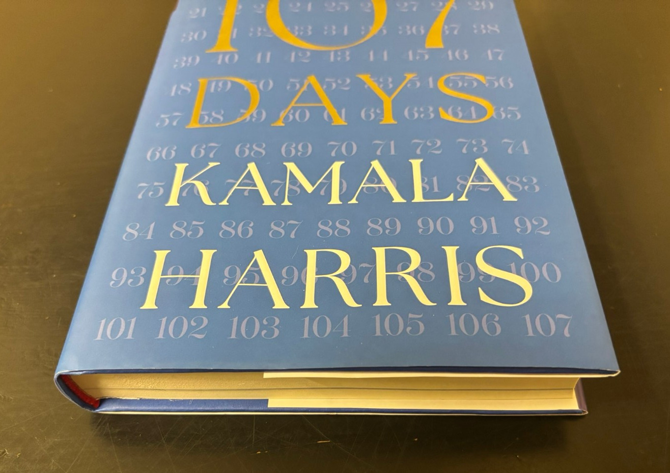 SIGNED Kamala Harris Vice President 107 Days 1st Edition Hardcover Book