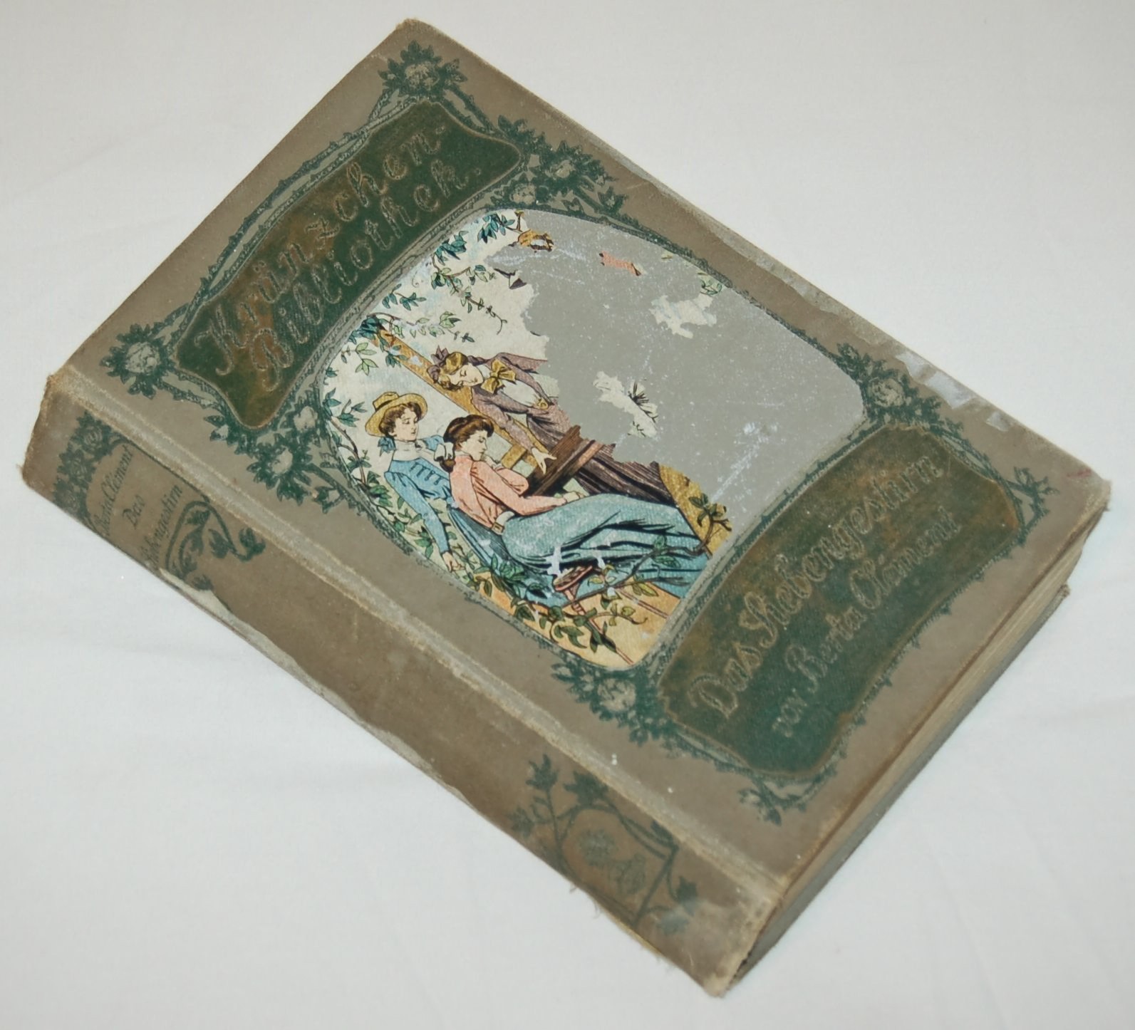ANTIQUE BOOK Kränzchen Bibliothek Das Siebengestir Berta Clement Germany 1910’s