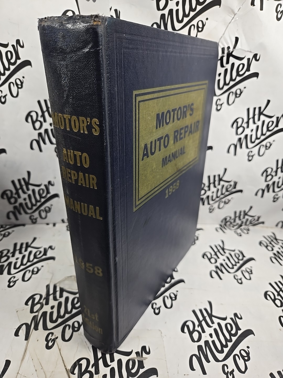 Motor’s Auto Repair Manual 1958 HC
