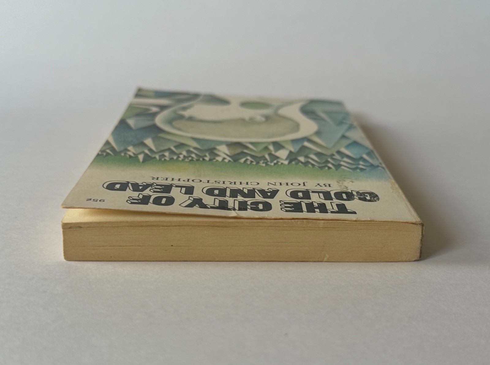 JOHN CHRISTOPHER The City of Gold and Lead | 1970 Collier Mass Market Paperback