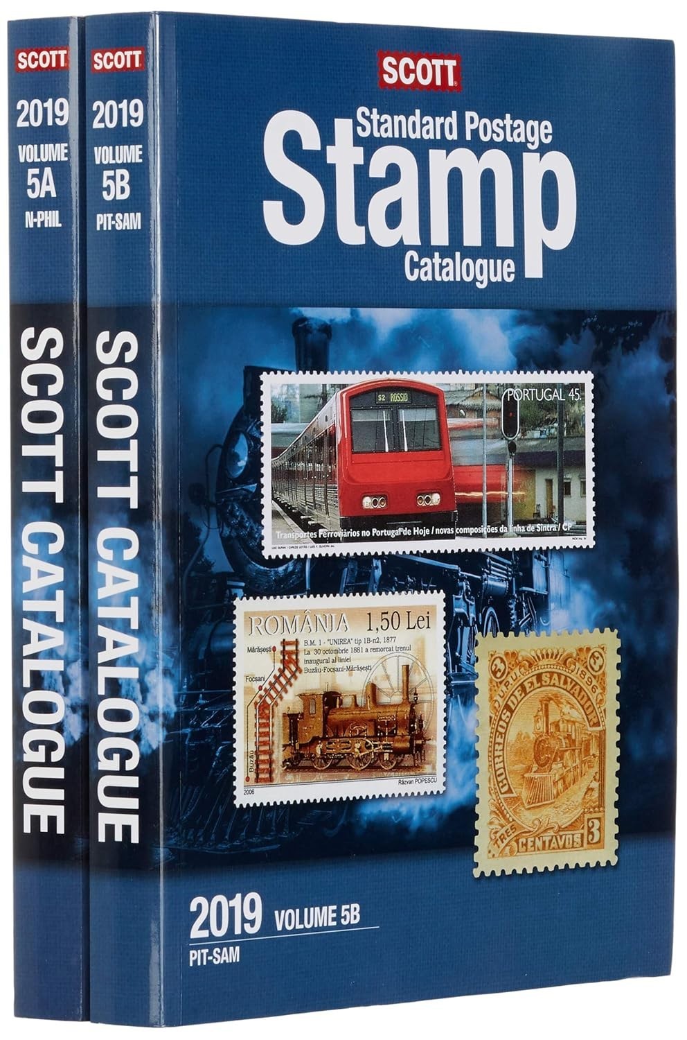 Scott Standard Postage Stamp Catalogue 2019: Vols 5A & 5B PB GOOD+ EX-LIBRARY