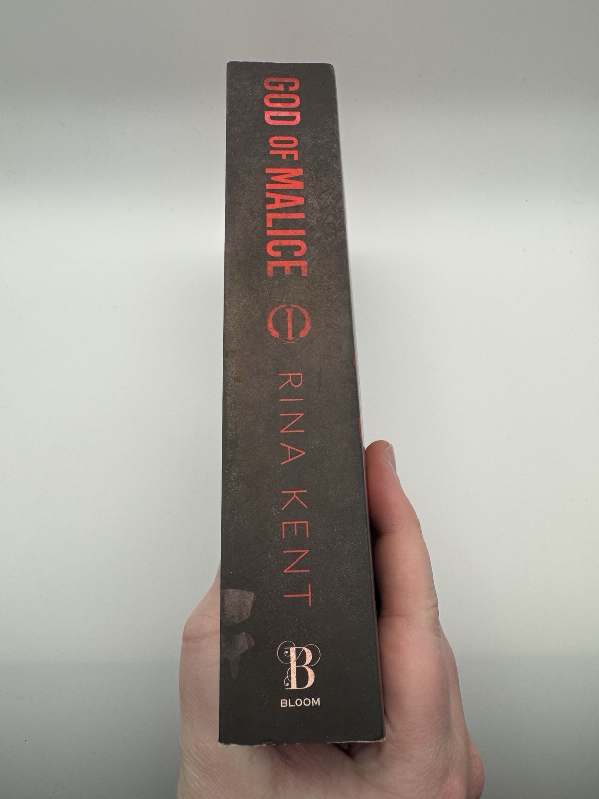 God Of Malice By Rina Kent Deluxe Edition W/ Sprayed Edges