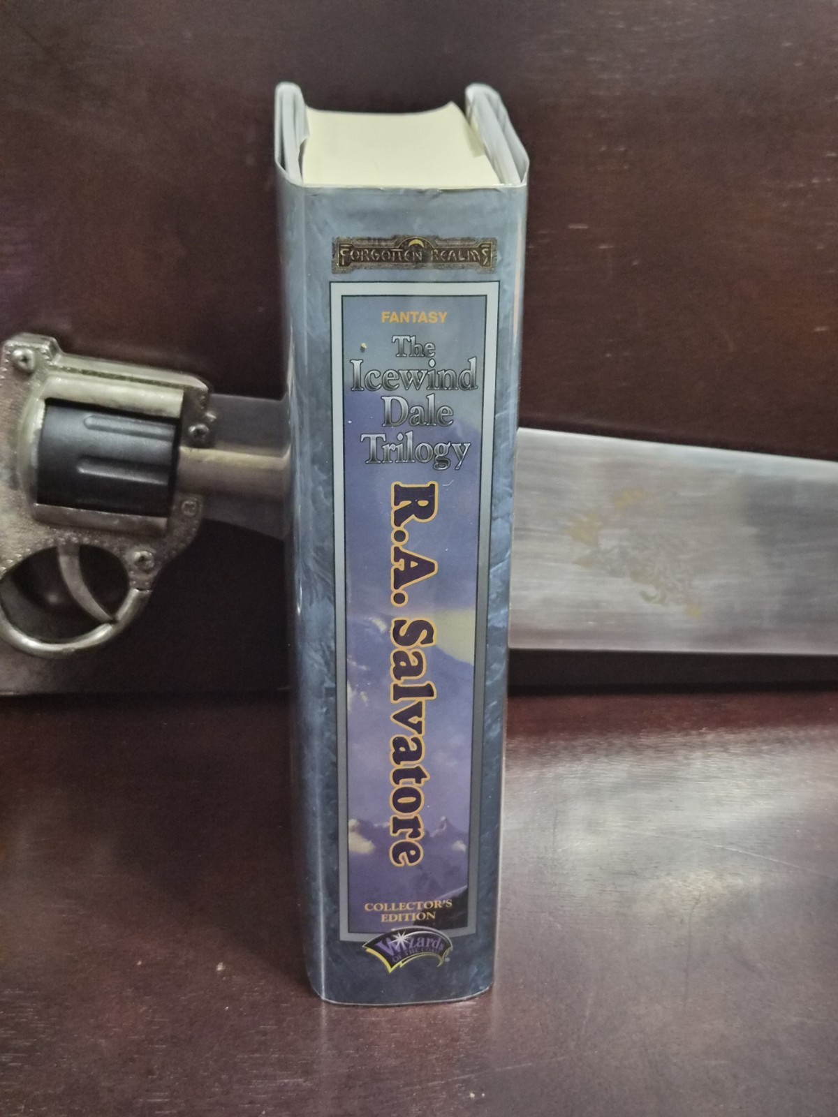 R.A. Salvatore Icewind Dale Trilogy 2000 1st 1st Signed Collector HCDJ LN WOTC