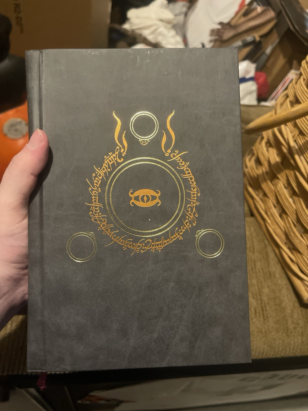 Lord of the Rings 50th Anniversary Edition Book With Map READ DESCRIPTION