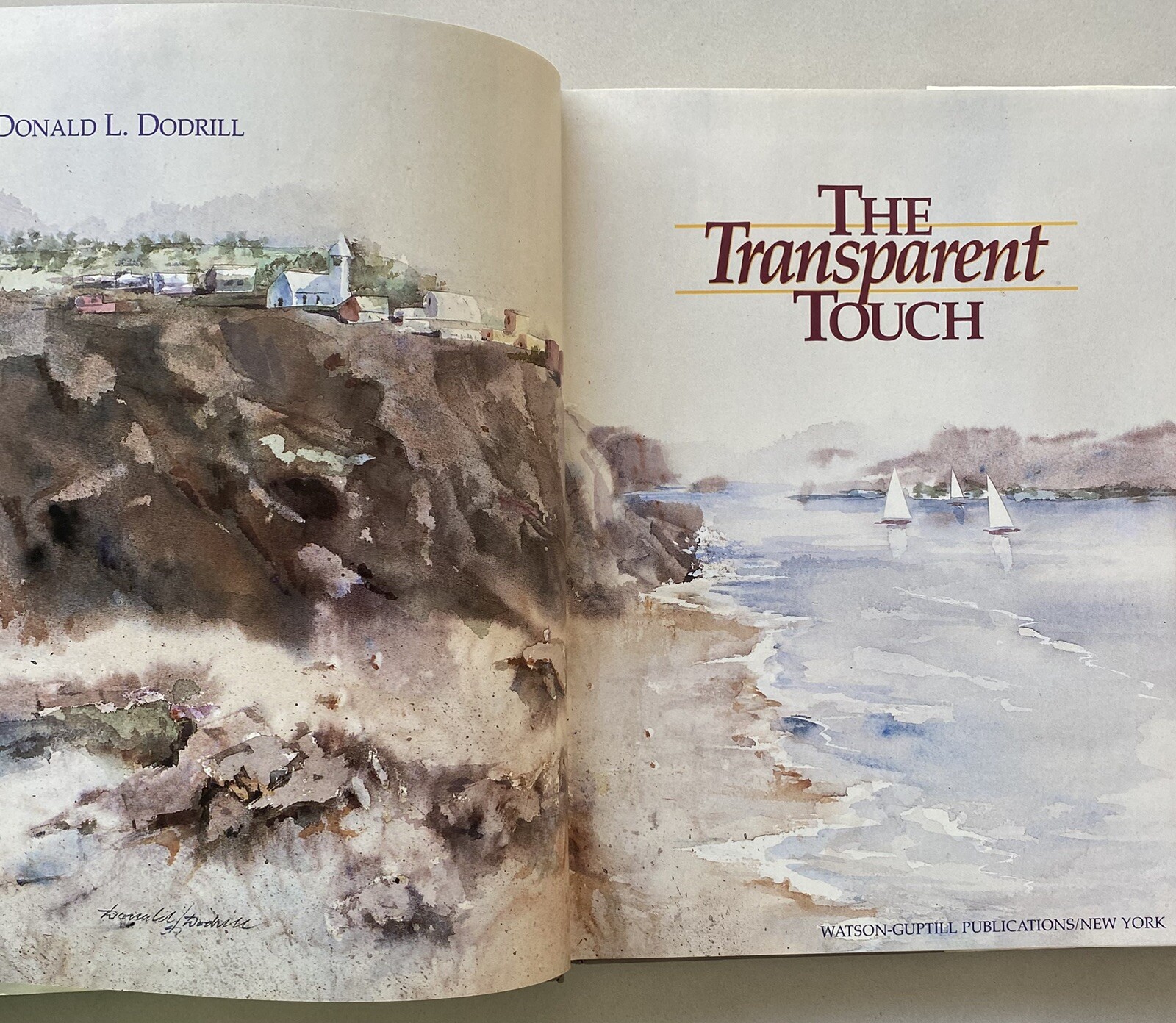 The Transparent Touch – Watercolor Interpretations by Donald Dodrill (1989 HCDJ)