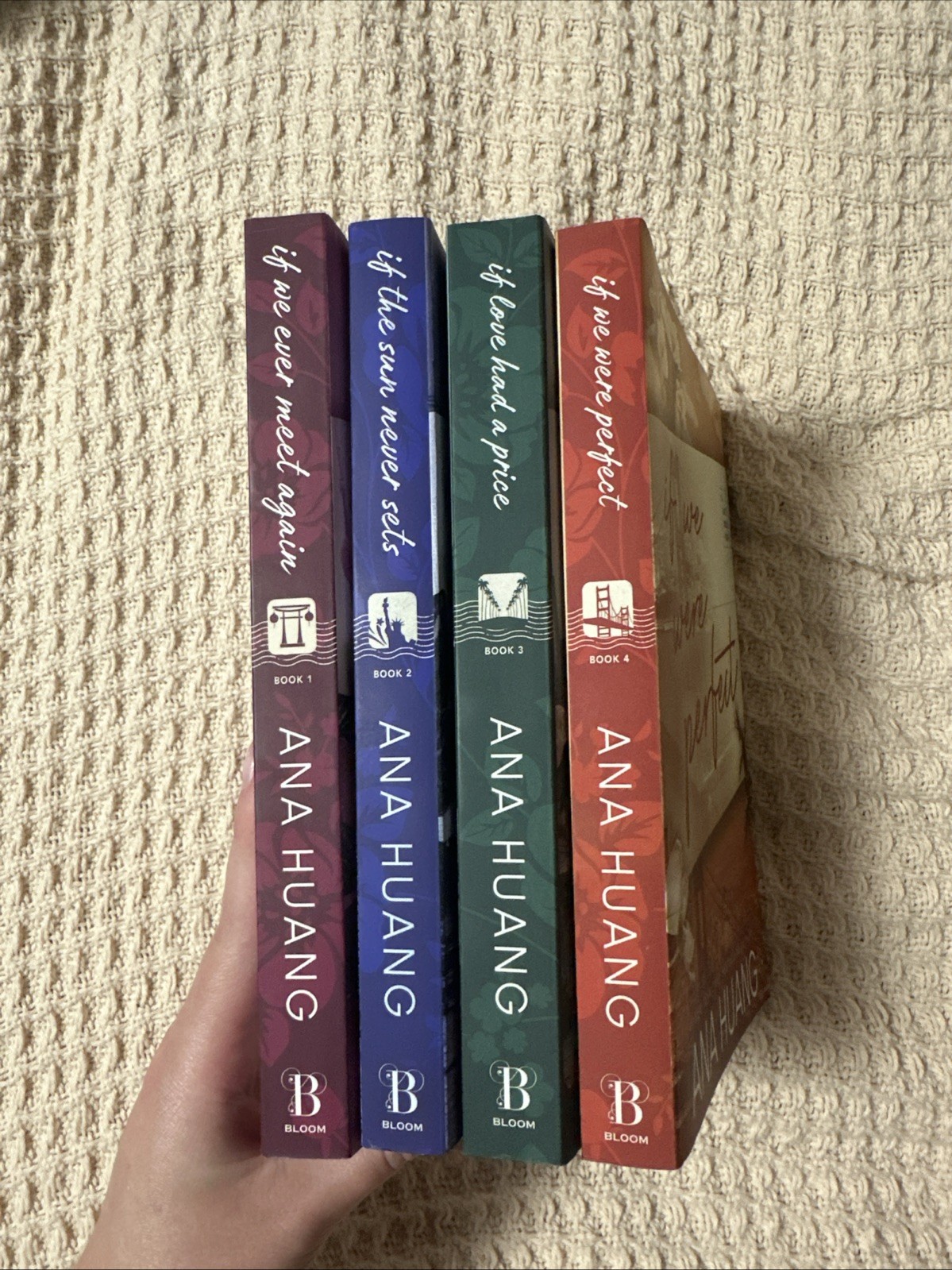 Ana Huang Complete If Love 4 Book Series Paperback Sprayed Edges Romance