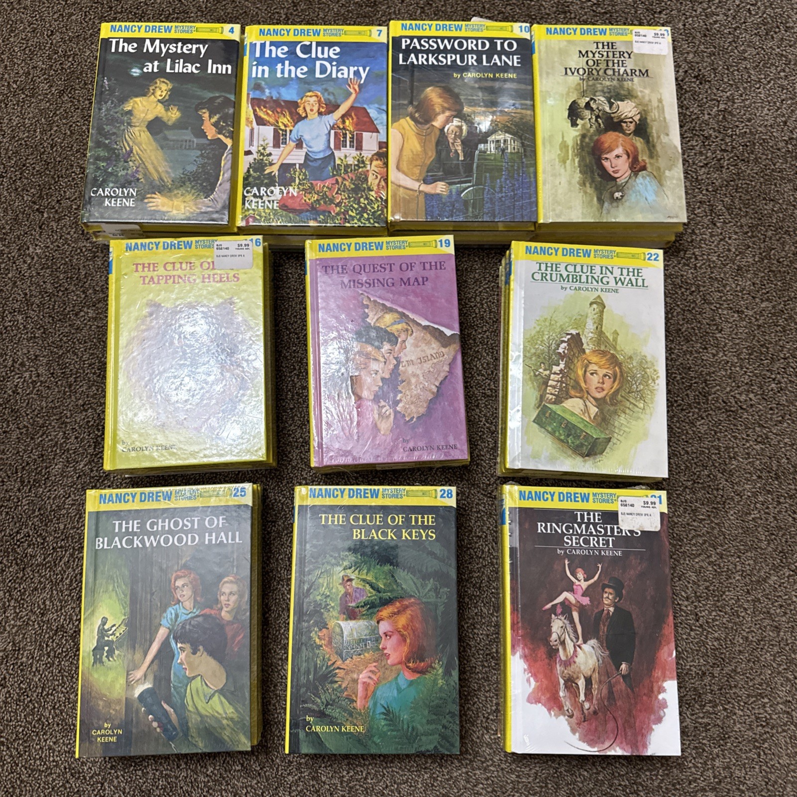 Nancy Drew Mystery Stories Books 4-33 Set 30 Hardcover Sealed Collection