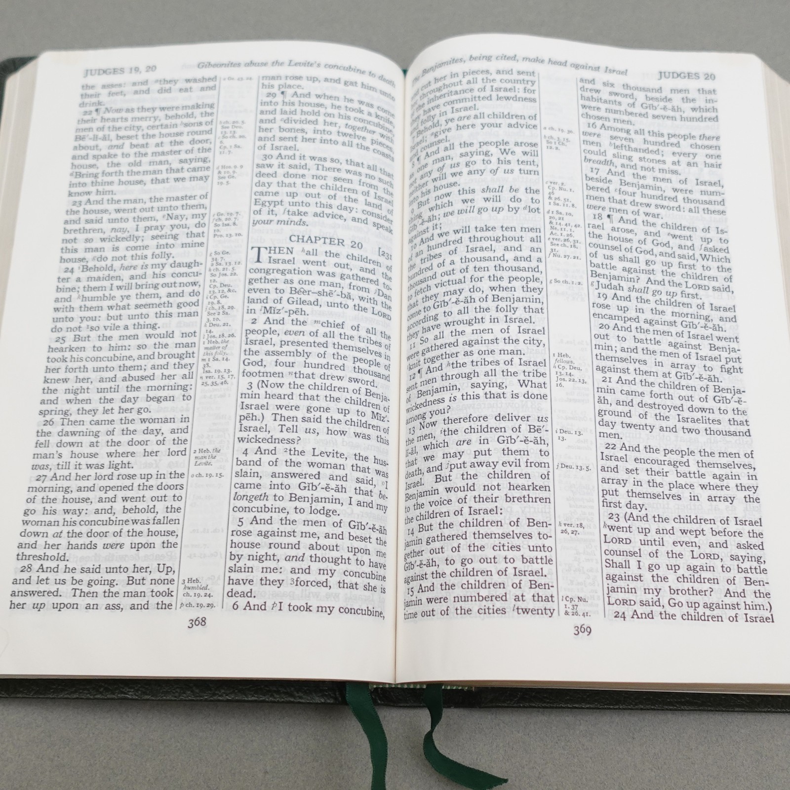 Rare Kenneth Hagin Ministries Rhema KJV Study Bible Calfskin Green by Cambridge