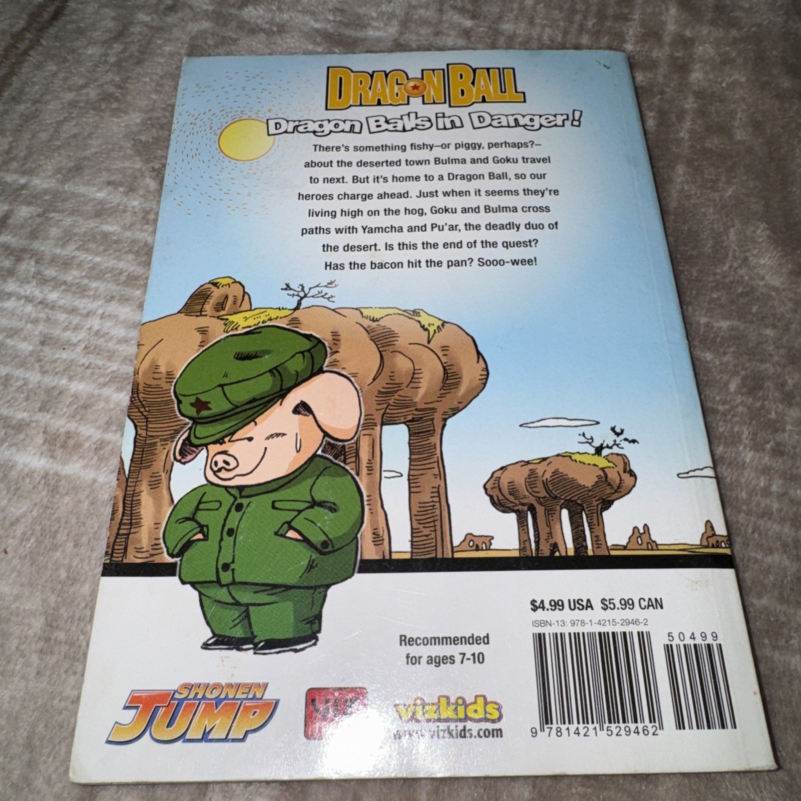 DRAGON BALL: CHAPTER BOOK, VOL. 2 By Akira Toriyama & Gerard Jones *used Cond *