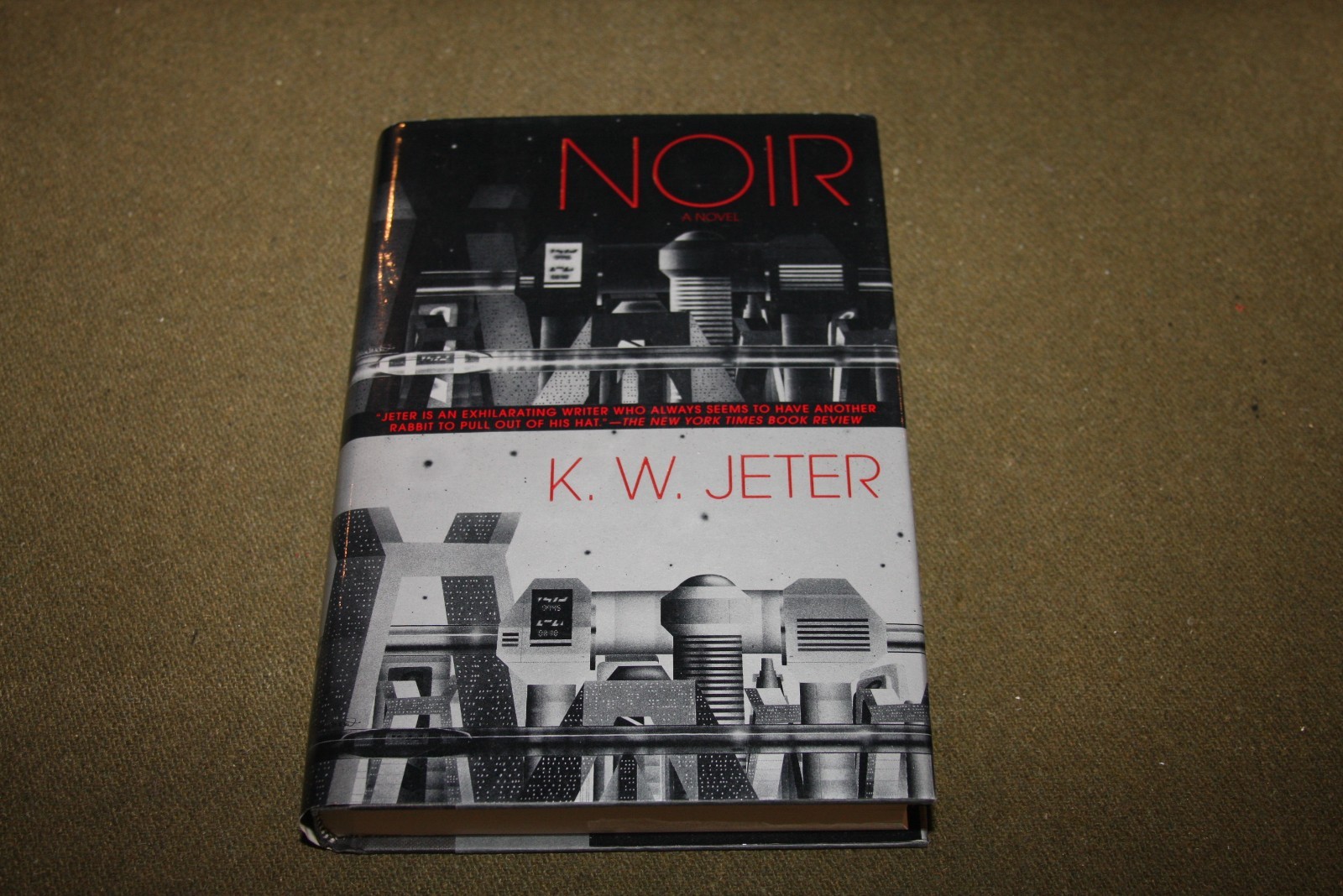 Noir : A Novel by K. W. Jeter 1998 HC 1st Edition/1st Printing