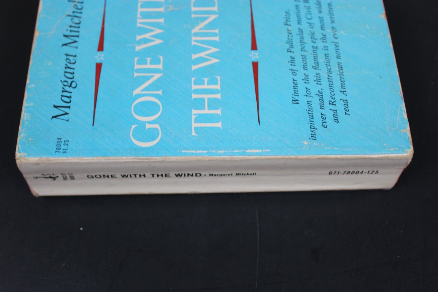 Gone With the Wind Margaret Mitchell 1970 Pocket Books Pulitzer Prize Fiction PB