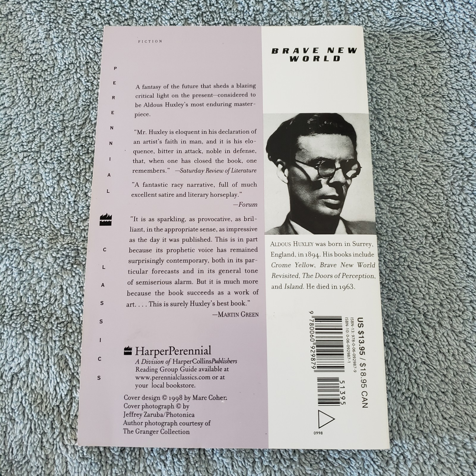 1984 Orwell – Brave New World Huxley – Fahrenheit 451 Bradbury / 3-book Lot