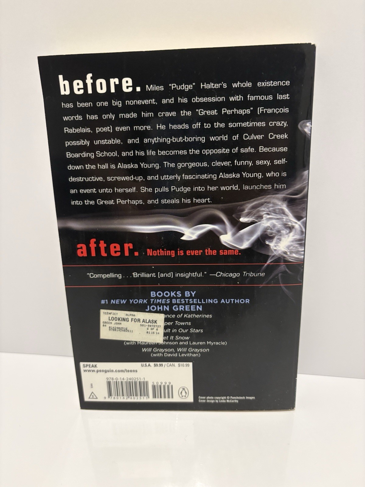 John Green YA Fiction Book Lot Set of 3