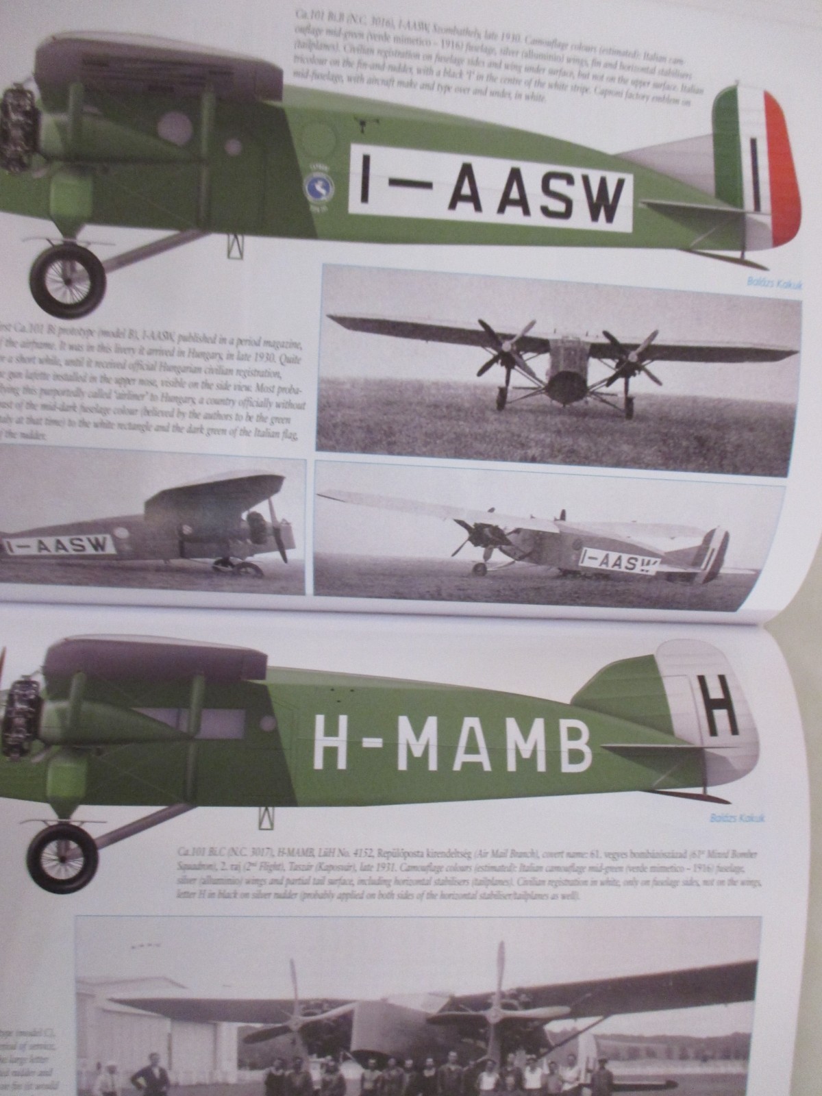 Hungarian Bomber Colours 1927-1945 vol. 1 – White Series