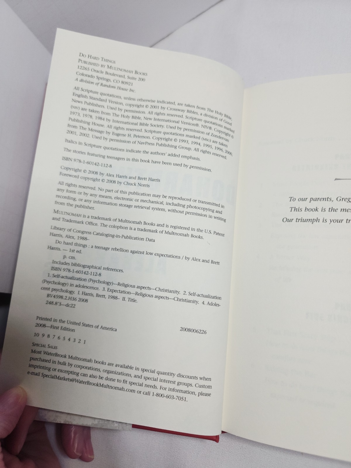Do Hard Things: A Teenage Rebellion Against Low Expectations