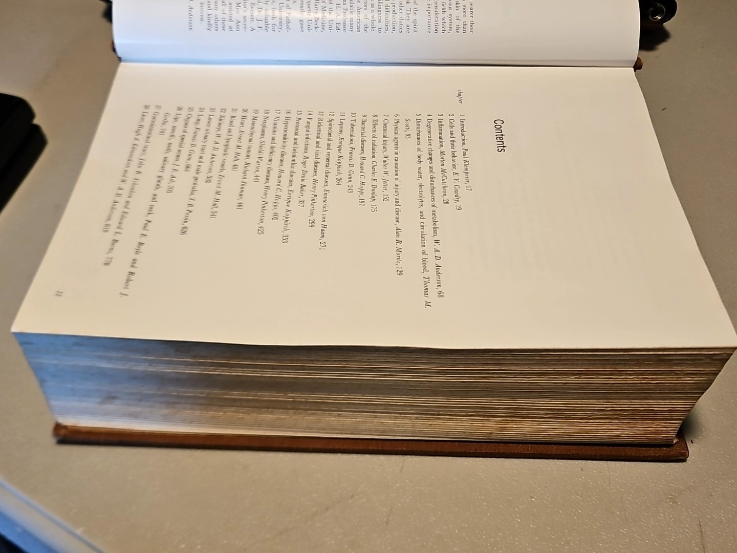 Pathology by W.A.D. Anderson 4th Edition HC Mosby 1961