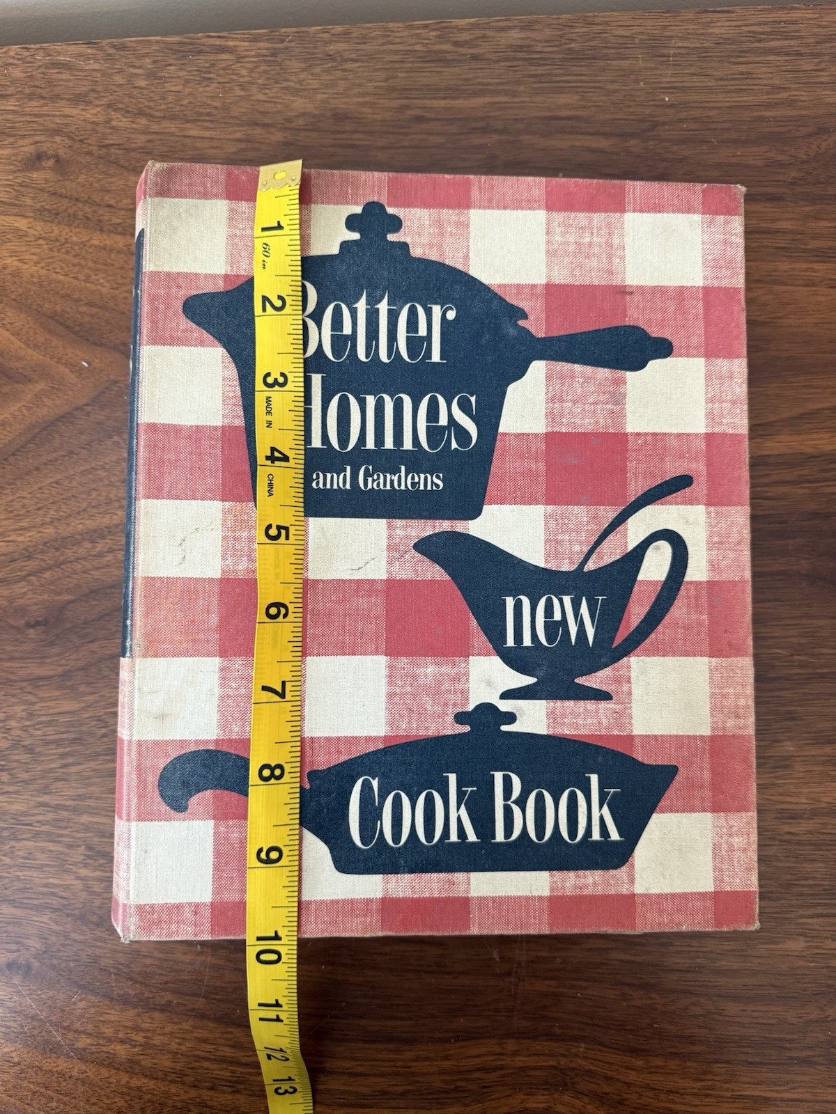 Vintage 1953 Better Homes & Gardens New Cookbook 5-Ring Binder