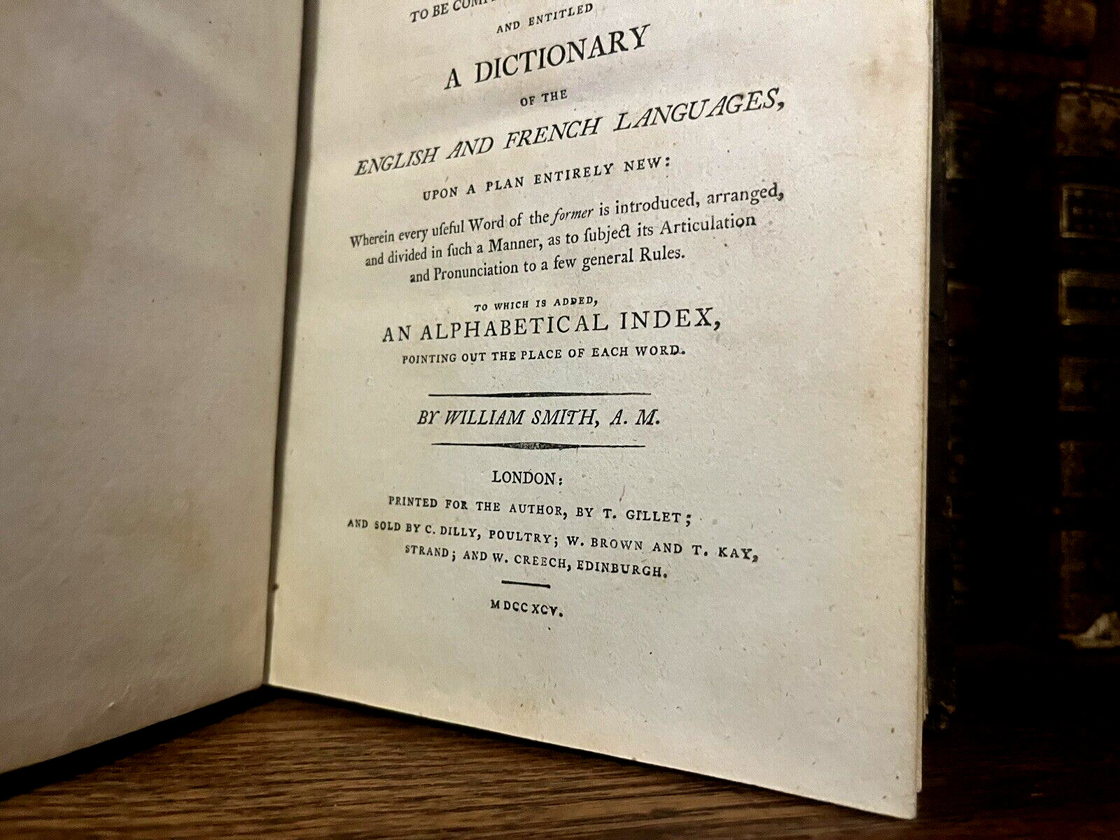 OLD BOOK IN ENGLISH FROM 1800s – Rare Historical Collectible from 19th Century